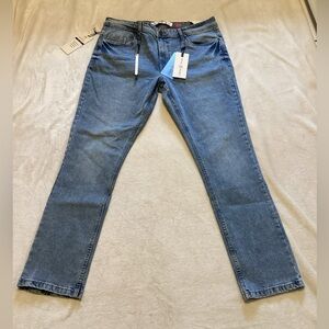 Artful Rebel 100% Cotton, Men's Denim Jeans in Classic Blue